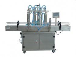 迅捷機械全自動液體灌裝機在國內市場大好